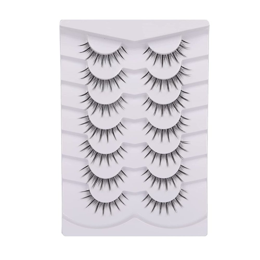 💝5/$25💖 7 Pairs lashes Eyelashes light weight Durable Vegan soft Band